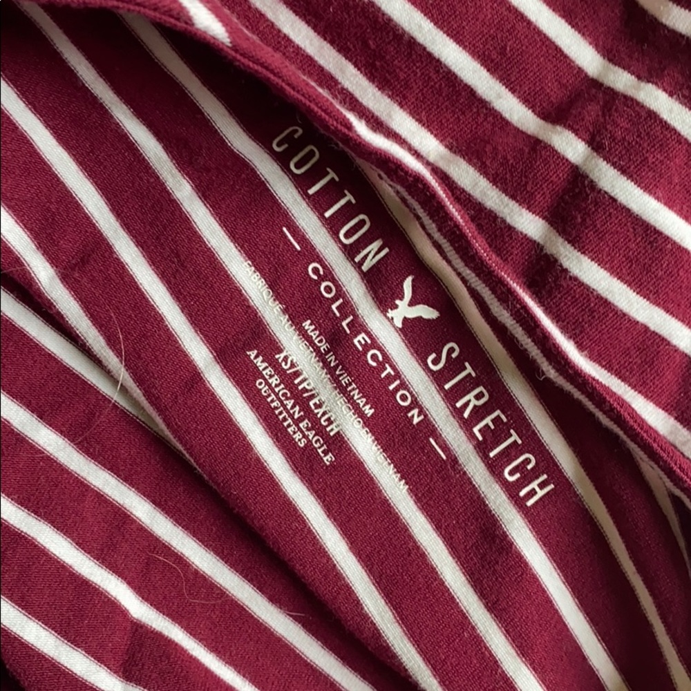 American Eagle Striped crop top - Picture 3 of 3
